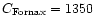 $C_{\rm Fornax}=1350$