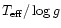 $T_{\rm eff}/\log g$