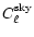 $C_\ell^{\mathrm{sky}}$
