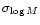$\sigma_{\log M}$
