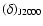 $(\delta)_{\rm J2000}$
