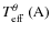 $T_{\rm eff}^\theta~({\rm A})$