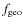 $f_{\rm geo}$