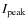 $I_{\rm {peak}}$