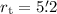 $r_{\rm t} = 5\farcm2$