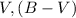 $V, (B-V)$