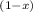 $_{(1-x)}$