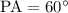 ${\rm PA} = 60\degr$