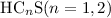 ${\rm HC}_n{\rm S} (n=1,2)$