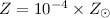 $Z = 10^{-4}\times Z_{\odot}$