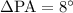 $\Delta {\rm PA} = 8\degr$
