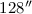 $128\arcsec$