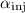$\alpha_{\rm inj}$