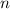 ${n}$