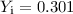 $Y_{\rm i}=0.301$