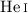 $\ion{He}{i}$