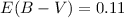 ${E}(B-V)=0.11$