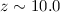 $z\sim 10.0$