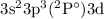 $\rm 3s^23p^3(^2P^{\circ})3d$