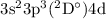 $\rm 3s^23p^3(^2D^{\circ})4d$