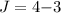 $~J={4} {-} {3}$