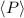 $\langle P\rangle $
