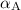 $\alpha_{\rm A}$
