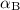 $\alpha_{\rm B}$