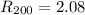 $R_{200}=2.08$