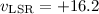 $v_{\rm LSR}= +16.2$