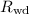 $R_{{\rm wd}}$