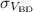 $\sigma_{V_{\rm BD}}$