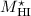 $M_{\rm HI}^\star$