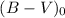 $(B-V)_0$