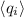 $\langle{q_i}\rangle$