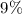 $9\%$