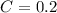 $C=0.2$