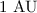 $1~\ensuremath{{\rm AU}}$