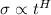 $\sigma\propto t^H$