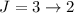 $J= 3\rightarrow 2$