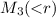 $M_3({<}r)$