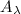 $A_\lambda$