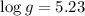$\log g=5.23$