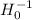 $H_{0}^{-1}$