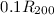 $0.1R_{200}$