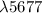 $\lambda 5677$