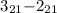 $3_{21}{-}2_{21}$