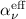 $\alpha^{\mathrm{eff}}_{\nu}$