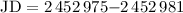 $\rm JD = 2\,452\,975{-}2\,452\,981$