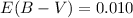 $E(B-V)=0.010$